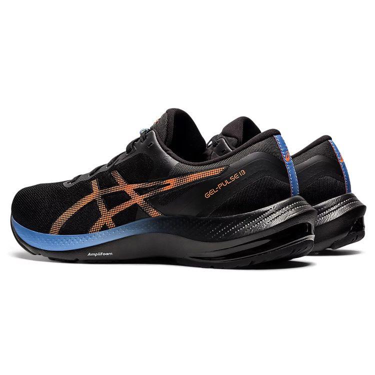 Asics Gel Pulse 13 Black Shocking Orange Men Sneakers 1011B175-005
