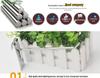 Wire Mesh Shelf Hooks - Pack of 50: Grid Panel Ornament Hooks for Hanging Mobile Phone Accessories in Supermarkets
