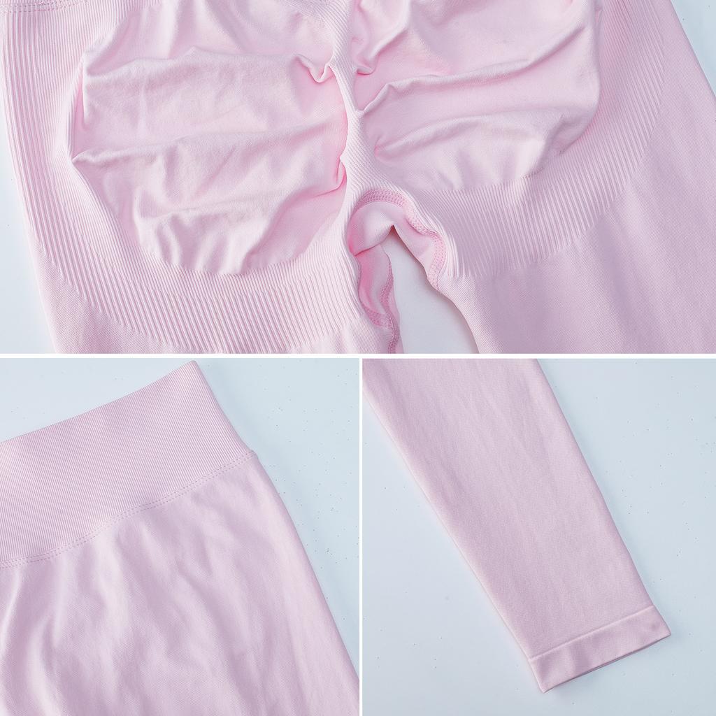 New Seamless High Waisted Fitness Pants, Women'S Peach Hip Lifting Yoga Pants, Breathable Quick Drying Running Sports Leggings