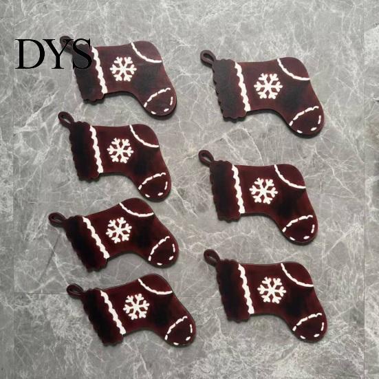 Easy Install Christmas Entryway Decor 7Pcs Wooden Silhouette Lights with Warm Backlight, LED Reindeer Lighted Winter Scene for Living Room Santa