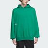 Adidas Reversible Hoodie With Letter Logo Print Unisex Hoodies Smoke-Green IZ1617