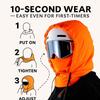Waterproof Hood Breathable Fleece Windproof Warm Headwear Motorcycle Face Cover For Cycling Dust Outdoor Work Hiking Skiing Snow