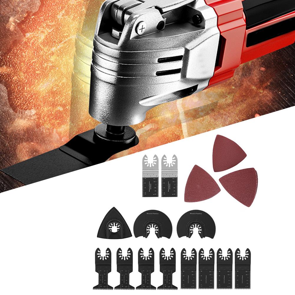 25PCs Set High Carbon Steel Saw Blades Carpenter Woodworking Tool Black MultiFunction