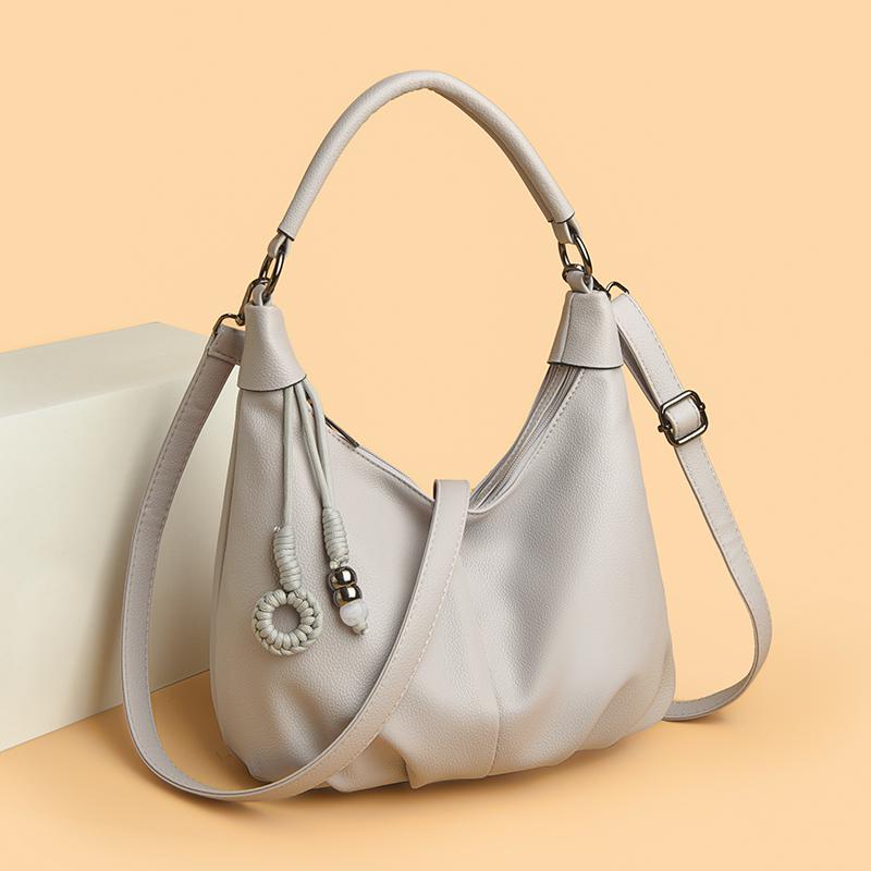 Vintage Große Kapazität Achseltasche Damen Schulter Crossbody Tasche