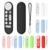 Silicone Remote Case with Lanyard Protective Controller Sleeve Skin Shockproof Remote Protective Case for Google TV Streamer 4K