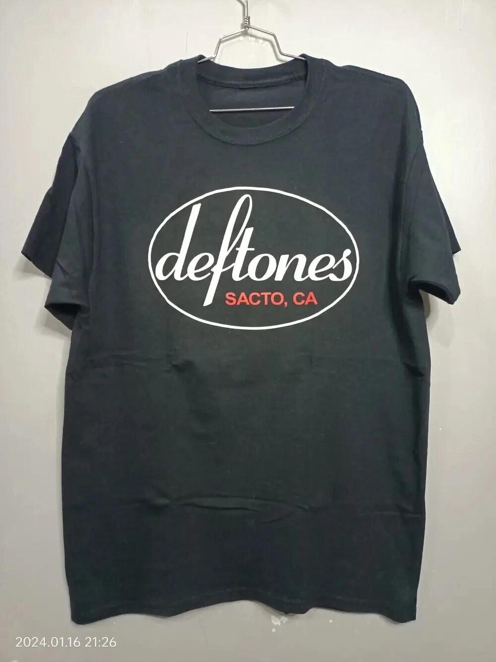 Vintage Deftones Sacramento T-Shirt – Classic 90s Nu-Metal Band T-shirt S-5XL L