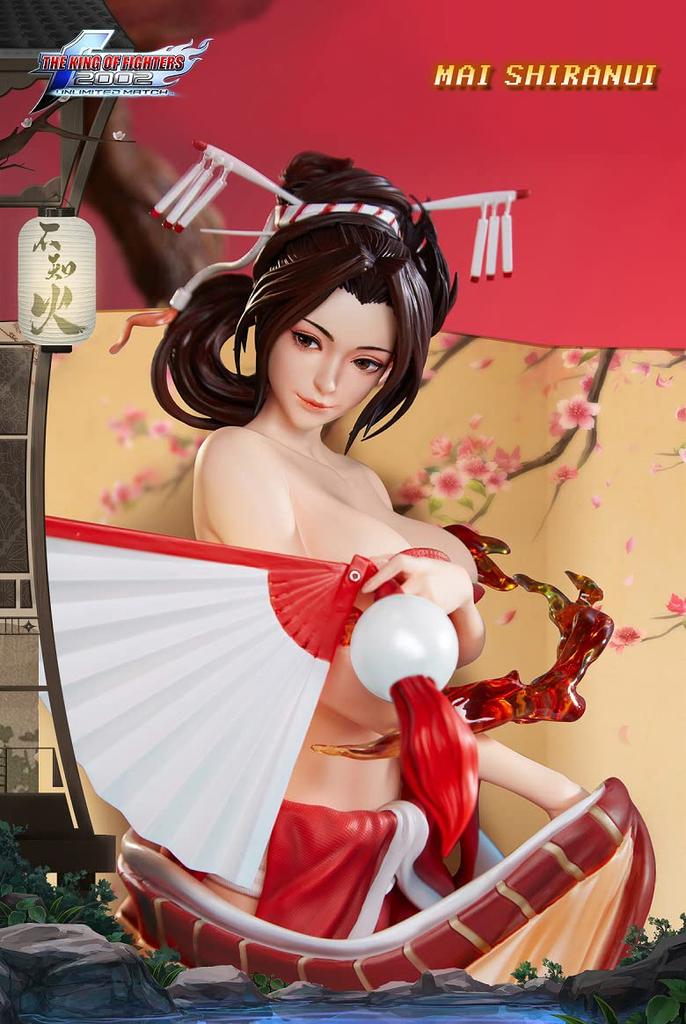 Unique Art Studio THE KING OF FIGHTERS 2002 UNLIMITED MATCH Mai Shiranui scale polystone painted finished figure 1/4