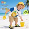 Boys' Cartoon Colorblock Anti-Bacterial Cooling Short Sleeve T-Shirt
