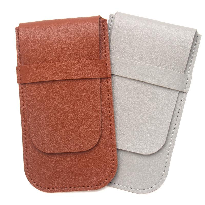 Portable Scratch-Resistant Leather Watch Storage Case