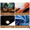 1 Piece Halloween Garage Banner Devil Pumpkin Lantern Backgroundoutdoor Garage Holiday Exterior Wall Decoration Shooting Prop