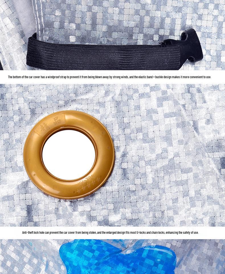 Älteres Elektro-Dreirad & Mobilitätsroller Regenfeste Winterabdeckung