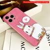 2DFlat Floral Bunny Heart Speech Bubble Phone Case All inclusive film hard iPhone case, compatible with iPhone 18 Pro Max 17 16 15 14 13 12 11