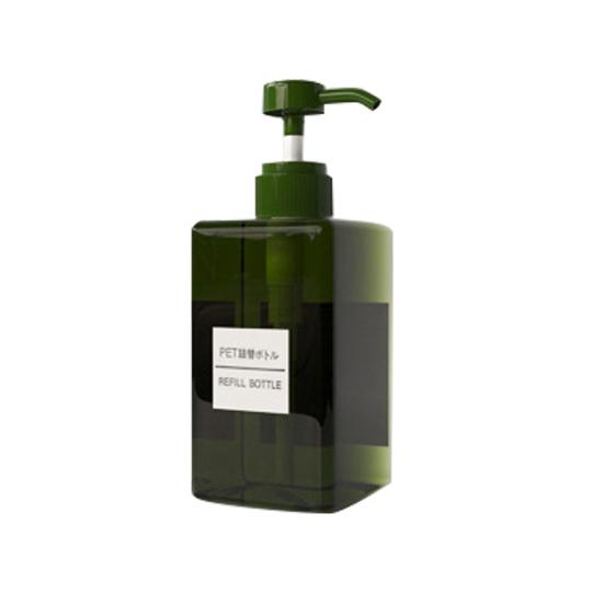 450ml Refillable Bottle Press Pump Shampoo Lotion Cosmetic Liquid Container