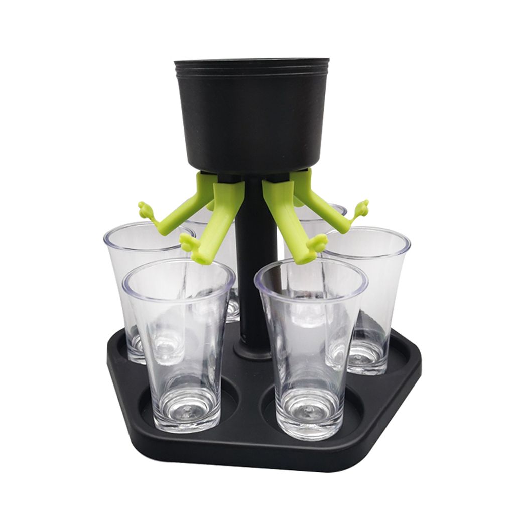 Shot Glasses Whisky Dispense Funnel PE Beer Dispenser Rack Wine Dispenser Wine Set Bar Accessories