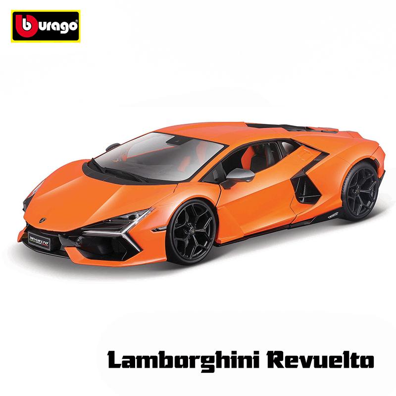 Bburago 1:24 Lamborghini Sian FKP 37 Alloy car model Luxury Vehicle Diecast Cars Model Toy Collection Gift Lightning sports car