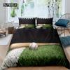 Baseball Duvet Cover Polyester Ball Pattern Sports Theme Player Twin Bedding Set for Teen Baseball Lovers Queen King Quilt Cover