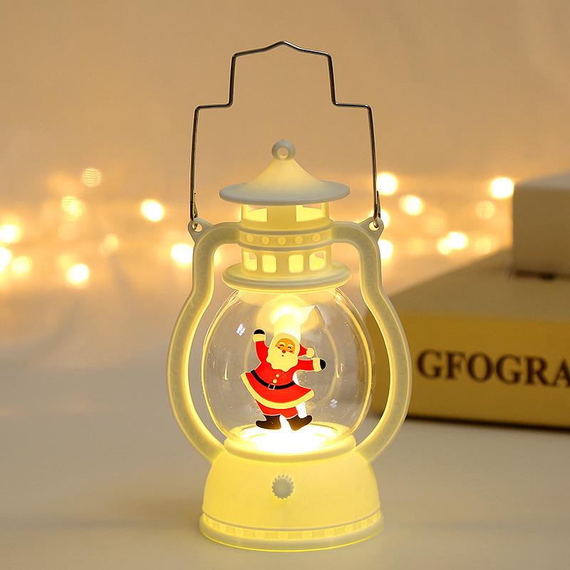 Christmas Decorations Cake Baking Led Children Carrying Small Lantern Night Light Kindergarten Gift Window Display