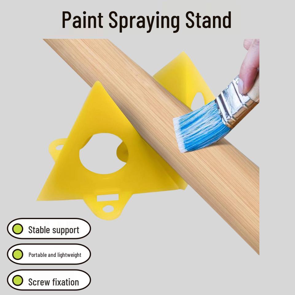

Пирамидальная стойка для покраски дерева - Треугольные подкладки для поддержки краски Single Triangle Paint Stand