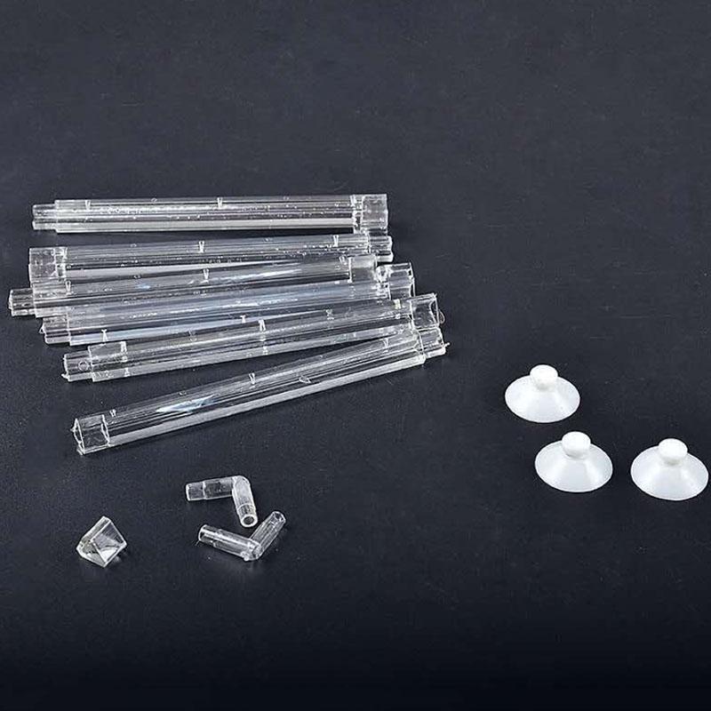 

Сращиваемый 60см Аквариумный Воздушный Камень Бар с Пузырьками Настенная Завеса Трубка Шланг Аквариум Насос Гидропонный Диффузор Кислорода Трубка Пластик