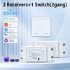 Tuya WiFi Smart Switch 433MHz Universal Breaker Timer Voice Control Smart Life APP Wireless Remote Control Support Alexa Google