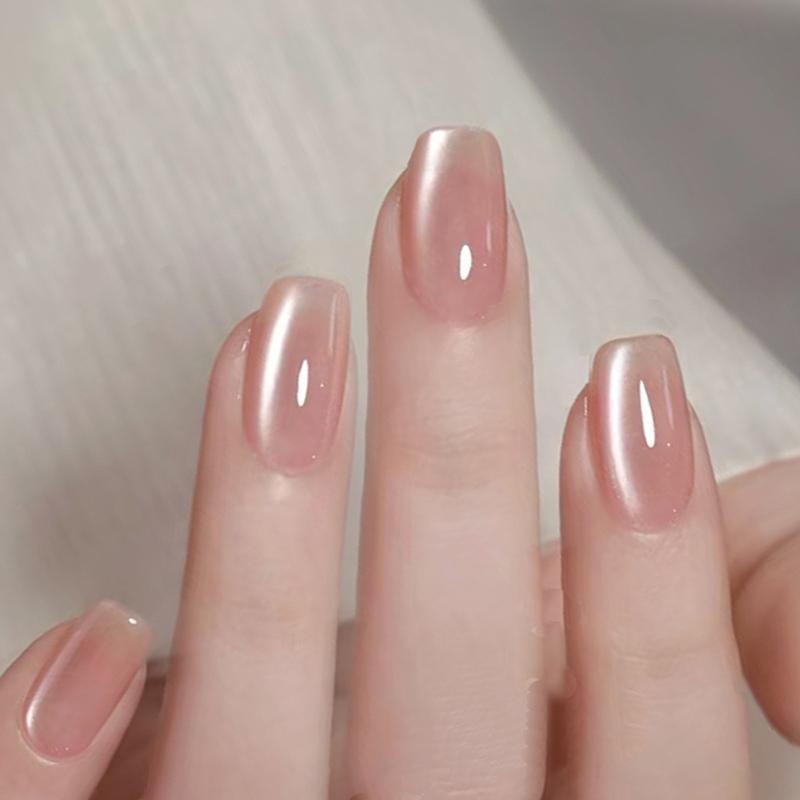 30Pcs Nail Tip Fake Nail  Wearable False Nails Simple Full Cover Press On Nails Diy Wear Nail Tool