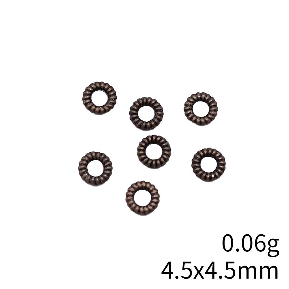 New Year's Day Jewelry Findings Small Torus Spacer Beads Accessories Parts Backpack Accessories