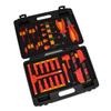 26 Pcs 1000V Insulated Socket Ratchet Bits Set 3/8in Drive Vehicle Maintenance Tool Kit for Engine Electrical Brake System