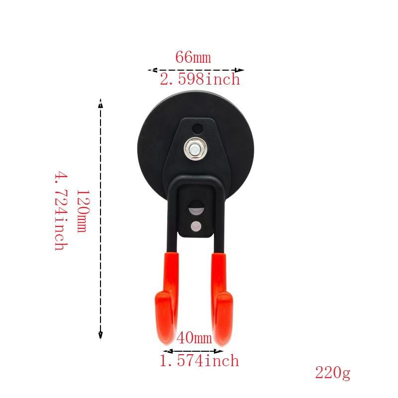 Versatile Magnetic Hooks for Tools Heavy Duty Industrial Hooks Strong Secure Fixing Skateboard Hooks Magnetic Tool Hanger