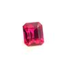 Beautiful CERTIFIED 5.45 Ct Natural Emerald Cut Red Ruby Enhanced Loose Gemstone P-4707-Ra