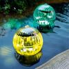 Led Solar Floating Lamps Swimming Pool Ball Solar Panel Powered Pond Drift Waterproof Glow Show Disco Color Changing Lights Hot
