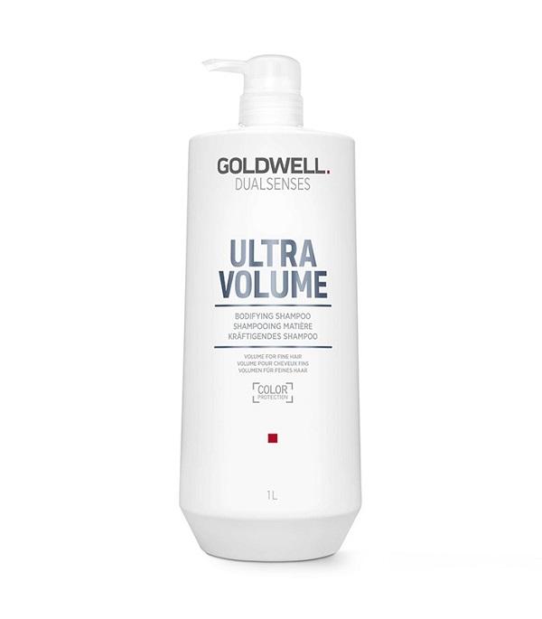 Goldwell Ultra Volume Professional Shampoo 1000ml - Bodifying Formula for Enhanced Hair Volume