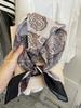 18Cm Cotton and Linen Cashew Small Square Scarf Spring Summer and Autumn Thin Decorative Scarf Air Conditioner Room Neck Scarf Headband Headscarf