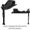 Car Seat Aton B2 I-size Cbx by Cybex - 45 To 87 Cm - Birth Up To 13 Kg - Up To 2 Years - Base One Included - Volcano Black