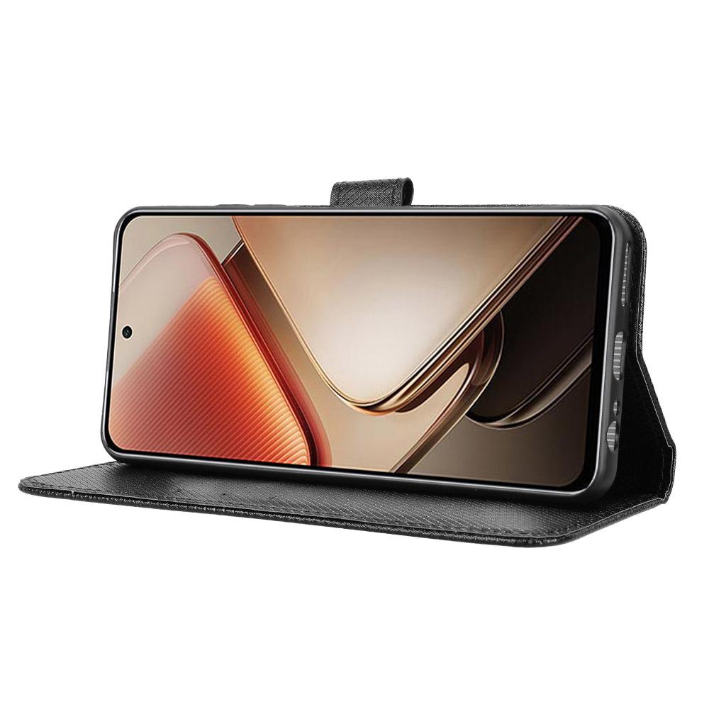 Dla Oukitel C58 Pro/C58 Etui Skóra PU Tekstura diamentowa Portfel Pokrowiec na telefon