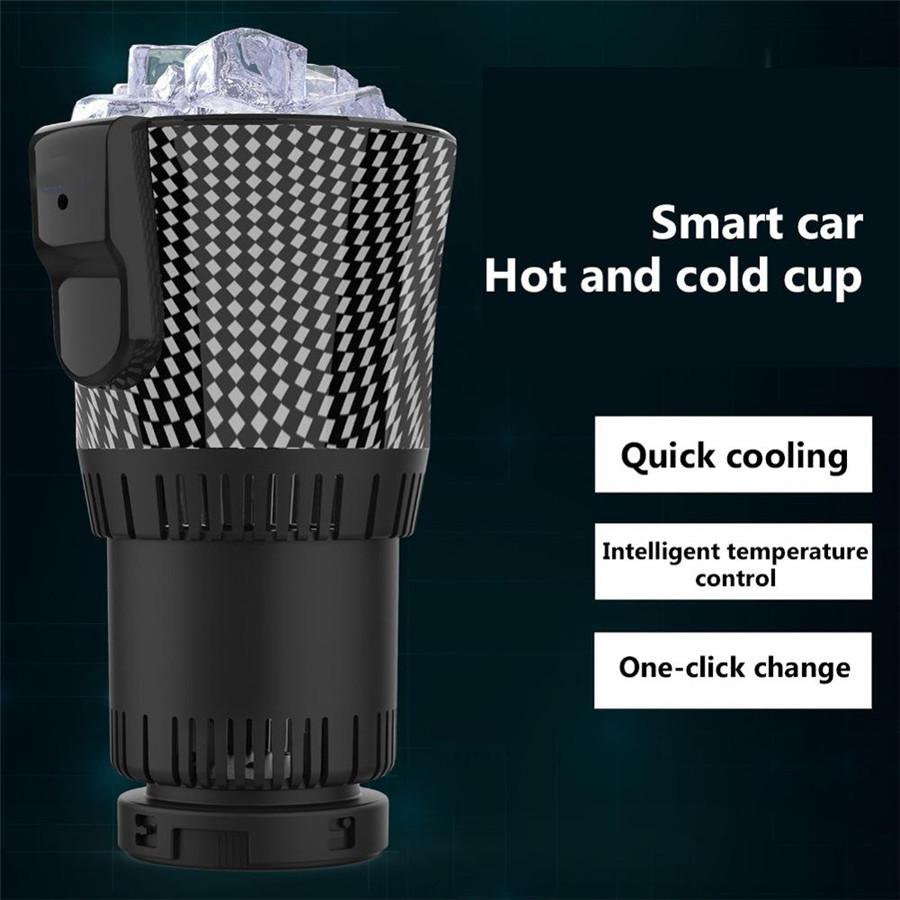 36W 12V 2in1 Intelligent Heating Cooling Cup 5L For Car Cup Mug Holder Beverage