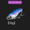 1Pcs 3.5-15G Metal Spinner Fishing Bait Vib Spoon Fishing Lure Crankbait Bass Artificial Hard Baits Cicada Vib Fishing Tackle