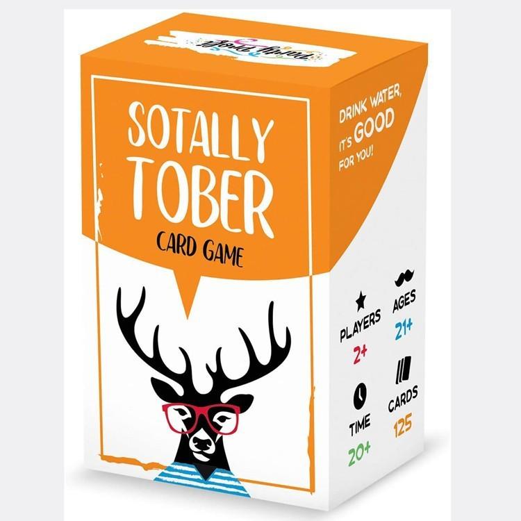 Sotally Tober Dog Man Virus Text Drinking Moose Master Card Game With Colorful Packaging For Adults