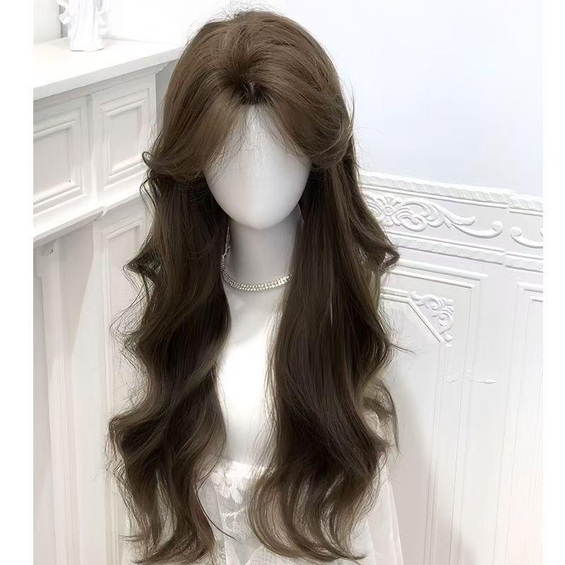 Wielobarwna damska peruka: Puszysty, Wszechstronny, Łatwy w pielęgnacji, Idealny do noszenia na co dzień lub na Halloween