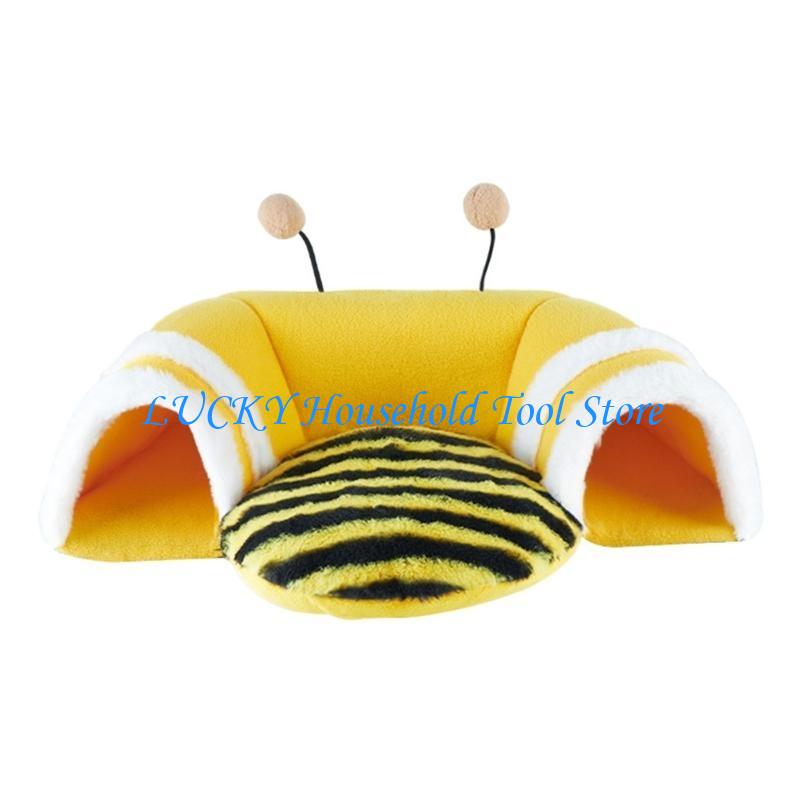 J0MC Indoor Outdoor Pet Homes Comfortable Small Pet Bed Plastic Pet Houses Pet for Indoor Small Animals