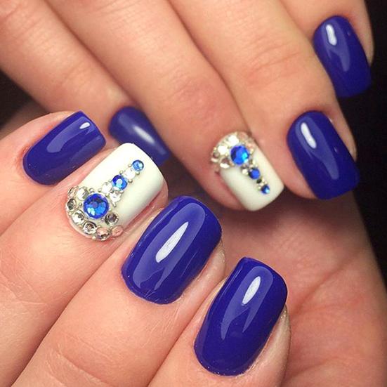 Nail Art Lightweight Operate Easily Resin Crystal Rhinestones Nail Set for Daily Use