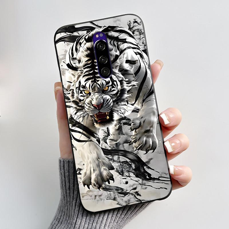For Sony Xperia 1 Casing Luxury Cute Love Rabbit Funny Black TPU Soft Silicone Protective Back Cover For Sony Xperia1 Phone Case