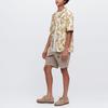 UNIQLO SS23 Pullover Leaf Print Short Sleeve Shirt Men shirts 458352-01