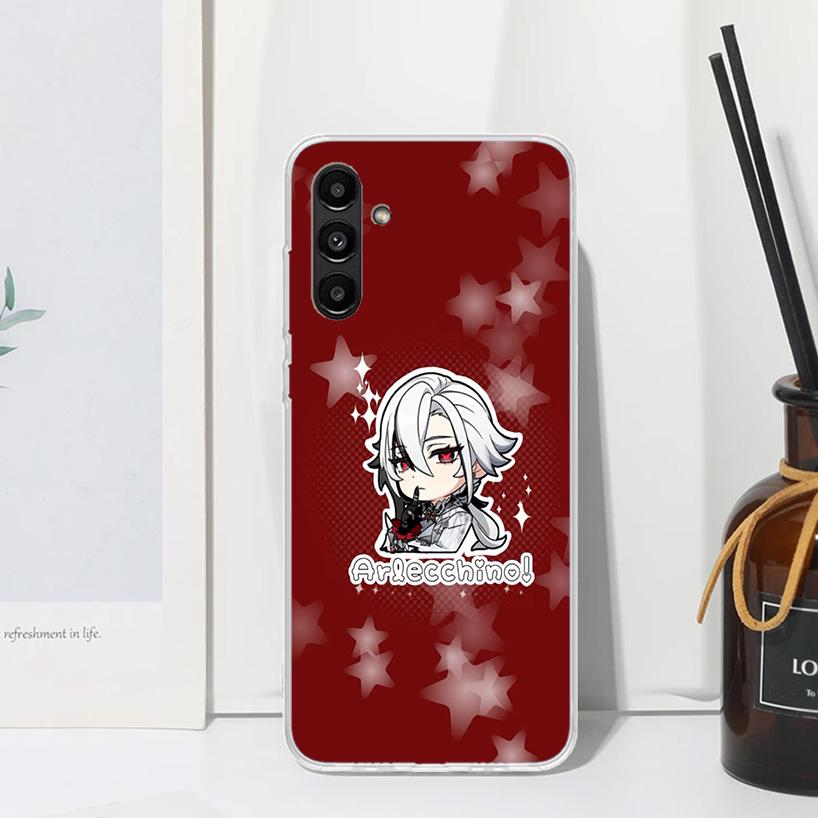 Arlecchino Genshin Impact Phone Case For Samsung Galaxy A17 A37 A57 A16 A26 A36 A56 A15 A25 A35 A55 A14 A24 A34 A54 A13 A23 A33
