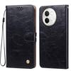 Vintage Crazy Horse Texture PU Leather Flip Wallet Phone Case for Vivo V30e 5G Card Holder Kickstand Shockproof Protective Cover