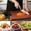5Pcs Kitchen Knife Set with Sharpener, Chef Knife,Paring Knife,Scissors and Peeler,Non-Slip Handle Cookware for Home&Restaurant