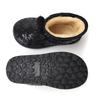 Kinder Winter Bequeme Fleece Kurze Baumwollstiefel Mädchen Verdickte Warme Schneestiefel Jungen Pailletten Einfarbig Schleife Baumwollschuhe