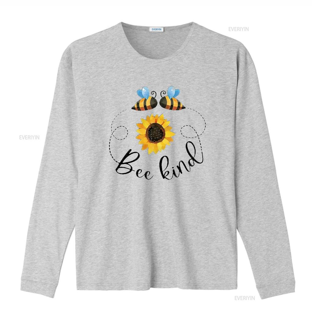Bee Kind Bees And Sunflower Women S Plus Size T Shirt Black 2X Large Vintage Washed Casual Homme Unisex Graphic Stretched