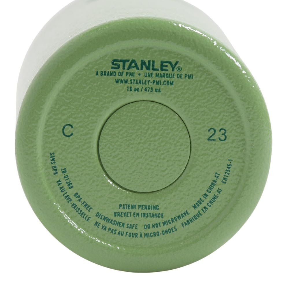 STANLEY Stackable Vacuum Green Tumbler, 0.47L, Pint, 10-02282-317, (Green/FF)