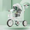 Pushable And Rideable Children'S Tricycle  Multifunctional Stroller Lightweight Travel Pram Children'S Riding