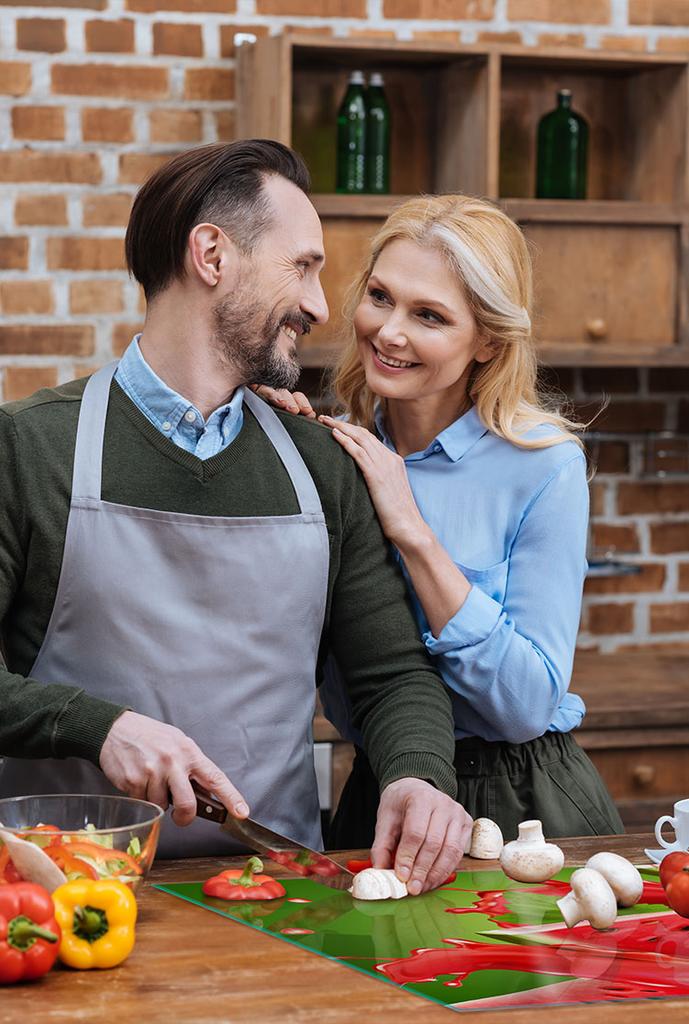 SZKLANA PŁYTA OCHRONNA NA KUCHENKĘ 70x52 ARBUZ